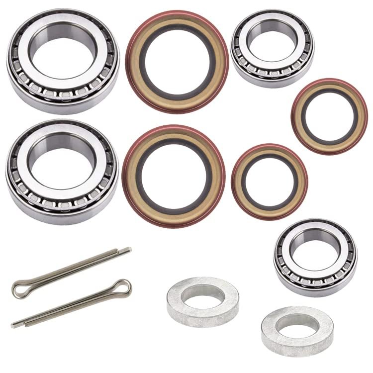 Boss Bearing P-ATV-FR-After-2 Upgrade Tapered Front Wheel Bearings and Seals Kit Outlaw 525 S 2007 2008