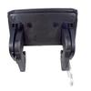 PT Auto Warehouse FO-3543A-FL - Outside Exterior Outer Door Handle, Textured Black - Driver Side Front view 2