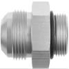 Red Horse Performance 920-08-06-5 -08 Male To -06 O-Ring Port Adapter (High Flow Radius Orb) - Clear view 1