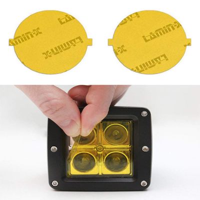 Lamin-x Custom Fit Yellow Fog Light Covers for Subaru Impreza (08-11)