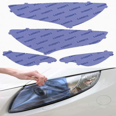 Lamin-x Custom Fit Blue Headlight Covers for Hyundai Genesis Coupe (13-16)