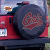 University of Montana Tire Cover - Size Z - (33"x12.5") on Black Vinyl view 2