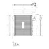 TYC 4084 Volvo Replacement A/C Condenser view 2