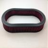 Racing Power R2128 15 X 2 Oval Washable Element w/Red Color view 2