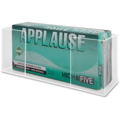 Kantek, Inc AH110 Glove Box Holder, Single, 11-Inch x3-1/2-Inch x4-3/4-Inch, Clear