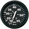 Faria Beede Instruments 32810 Faria Euro Black 4" Speedometer 55MPH Mechanical view 1