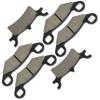 Caltric Front Rear Brake Pads Compatible with Polaris Sportsman 450 2006 2007 Front Rear Brakes view 4
