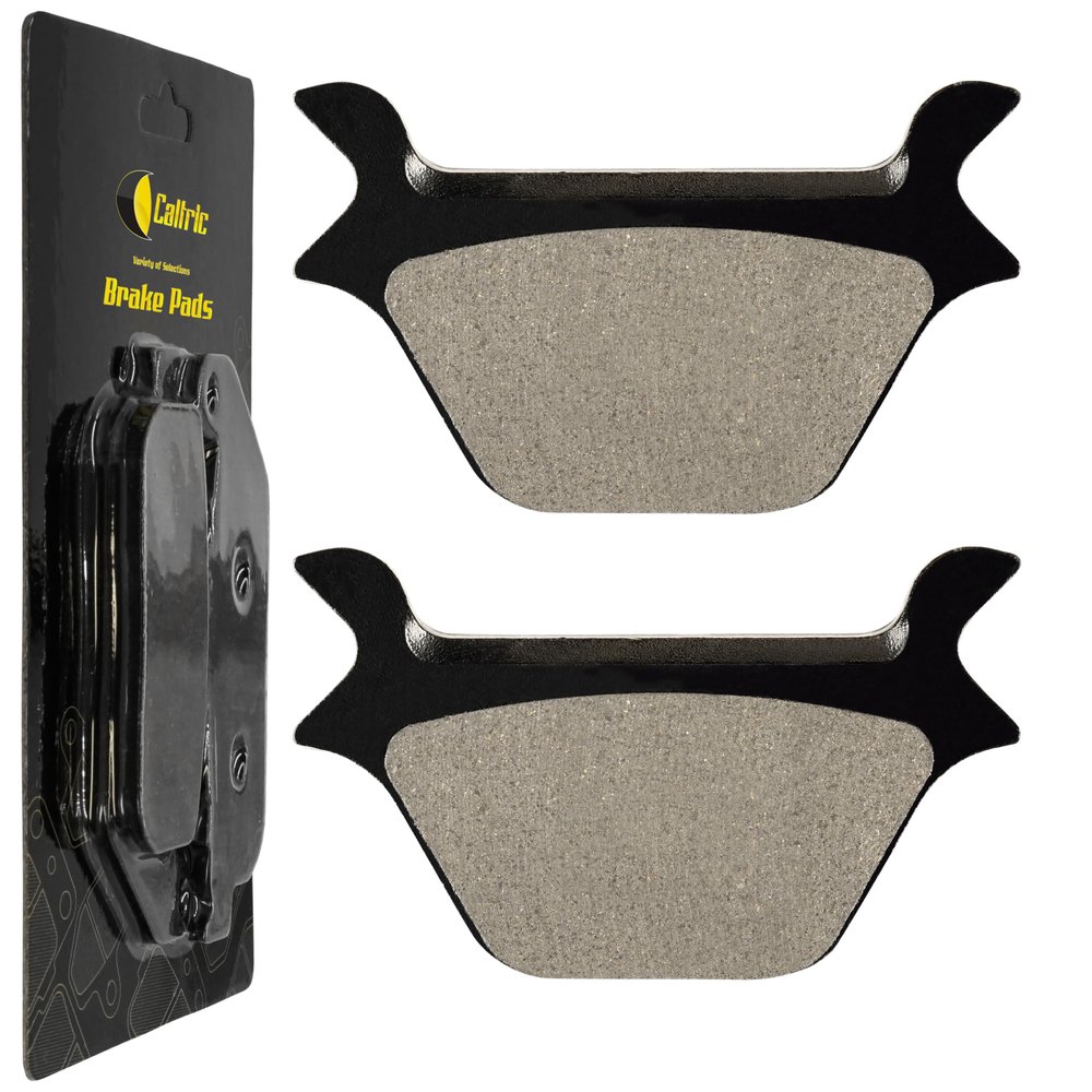 Caltric Rear Brake Pads Compatible with Harley Davidson Fxdl 1340 Fxdl-1340 Dyna Low Rider 1993-1999 Rear Pads
