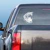 Express Yourself Products Flathead Catfish (Black - Facing as Shown - Small) Decal Sticker - Freshwater Fish Collection view 2