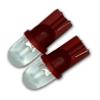 Tuningpros LEDGB-T10-R1 Glove Box LED Light Bulbs T10 Wedge, 1 LED Red 2-pc Set view 2