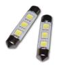 Tuningpros LED-42M-WS3 Festoon 42mm LED Light Bulbs, 3 SMD LED White 2-pc Set view 2