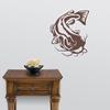 Express Yourself Flathead Catfish Wall Decal (Brown - Reverse Facing - Small) - Freshwater Fish Collection view 2