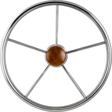 Sea Dog Line Steering Wheels, teak replacement cap f/steer wheel