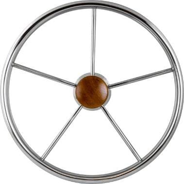 Sea Dog Line Steering Wheels, teak replacement cap f/steer wheel