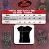 Hot Leathers Purple Not A Victim Women's Full Cut Biker T-Shirt (Multicolor, Large) view 3