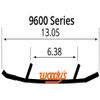 Woodys 16-73845 Ace Runners 8" Ski Doo 9500 view 2