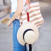 Elastic Scarf and Hat Clips Attacher with Extra Heavy Clips - Beige view 3