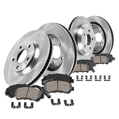 Callahan Brake Parts Front & Rear Brake Kit for BMW X5 2000-06 EBYK036751