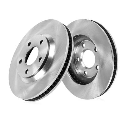 Callahan Brake Parts CRK15252 REAR Premium Grade OE 330 mm [2] Rotors Set [ fit Chevy Silverado Express GMC Sierra Yukon Hummer ]