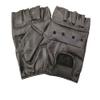 Unisex Adult AL3000 All Leather Fingerless Motorcycle Glove Large Black view 1