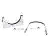 United Pacific 21290 5 Polished Stainless-Steel U-Bolt Exhaust Clamp, Polished 304 Premium Steel, Universal Fit, Tough & Durable 5-inch ONE Clamp view 4