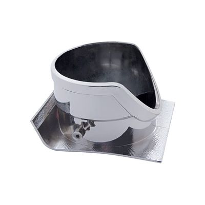 United Pacific 41903 Chrome Plastic Flip Over Cup Holder For 1998-2002 Freightliner Century