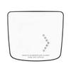 United Pacific 42836 Heated Auxiliary Convex Mirror with LED Turn Signal for 2012-2017 Volvo VNL - Passenger view 2