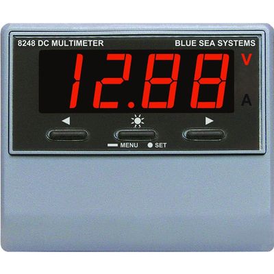 BLUE SEA SYSTEMS Digital DC MultiMeter 8248 w/Alarm