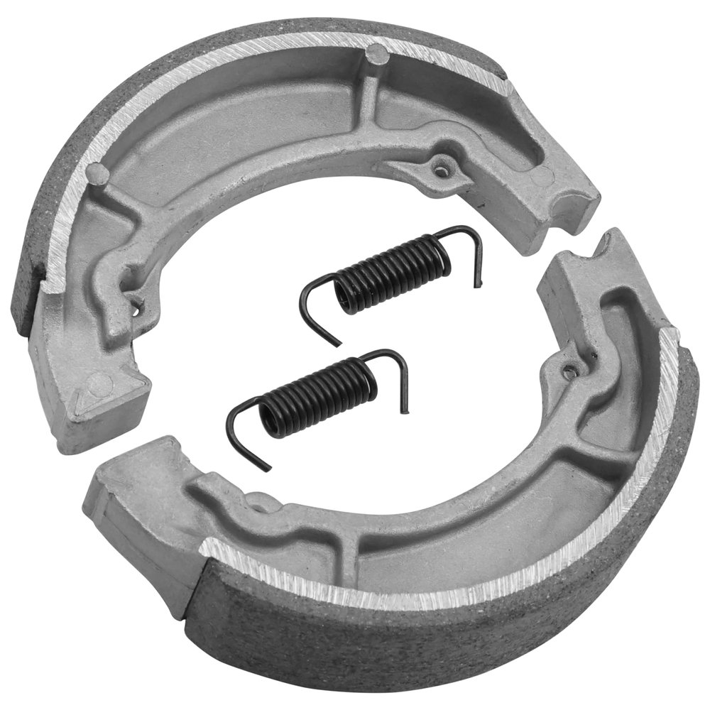 Caltric Rear Brake Shoes Compatible with Yamaha Xv250 Xv-250 Xv 250 Route 66 1987-1990 Street Bike New