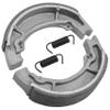 Caltric Rear Brake Shoes Compatible with Yamaha Xv250 Xv-250 Xv 250 Route 66 1987-1990 Street Bike New view 1