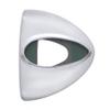 United Pacific 30433 Headlight Turn Signal Cover w/Teardrop Light Cutout For Peterbilt view 1