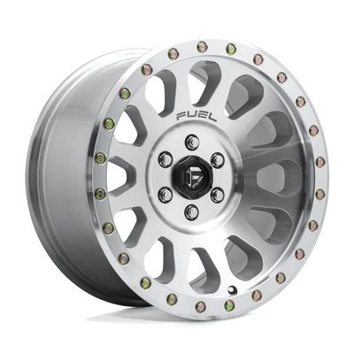 FUEL OFF-ROAD D647 Vector 17X8.5, 6X5.5, 5.03, 7mm Diamond Cut Machined with Clear Coat with - D64717858350