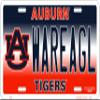 Hangtime Auburn University - Auburn Tigers - WAR EAGL 12x6 inch Auburn Novelty License Plate view 1