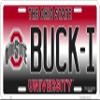 Hangtime - Ohio State University - Ohio State Buckeyes - Buck-I Ohio State 12x6 inch Novelty License Plate view 1