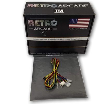 RetroArcade.us Jamma Track Ball Replacement Wiring Harness for 3" trackball 60-in-1 Setup