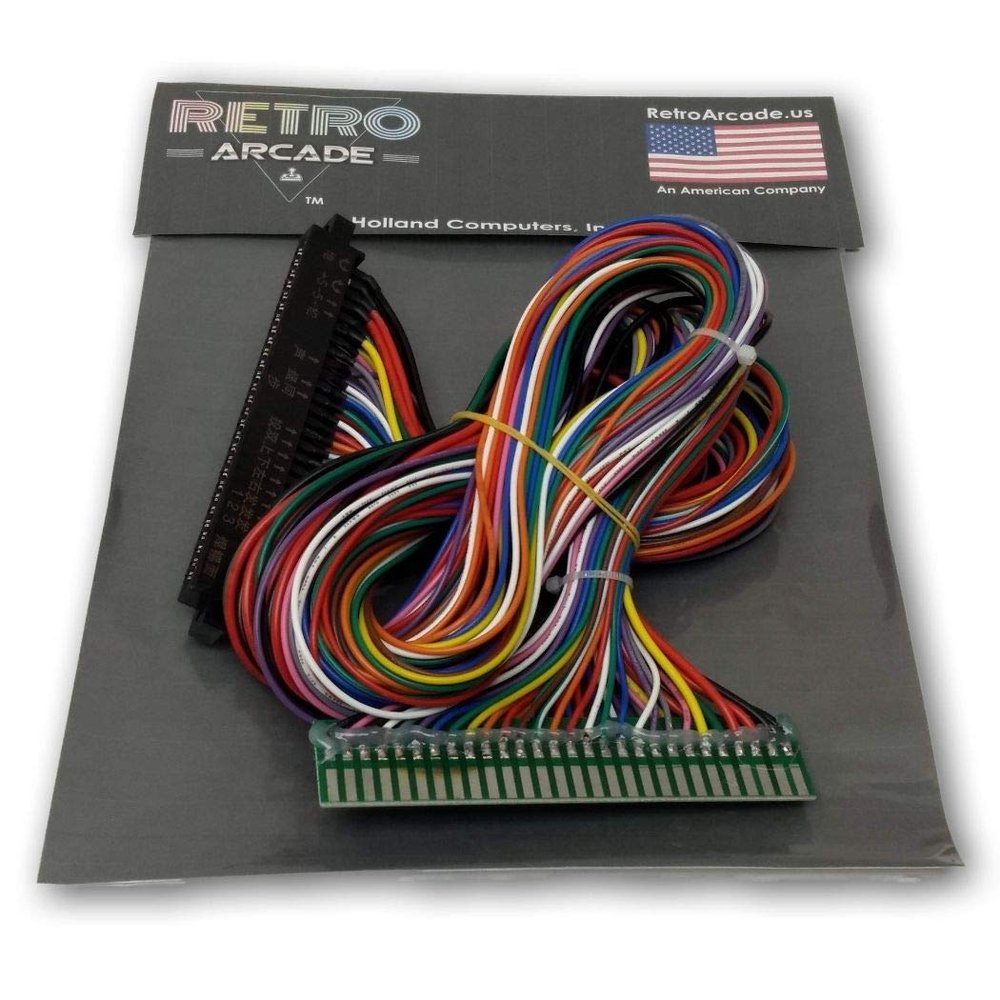 Full Jamma Extender Harness for Your Current Jamma Harness, All 56 pins