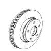 Mopar 5206 0137AB, Disc Brake Rotor view 1