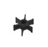 Quicksilver 8M6010331 Water Pump Impeller for Yamaha 25 Hp C25 Outboards view 3