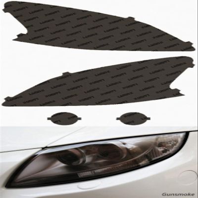 Lamin-x Custom Fit Gunsmoke Headlight Covers for Nissan Sentra (13-15)