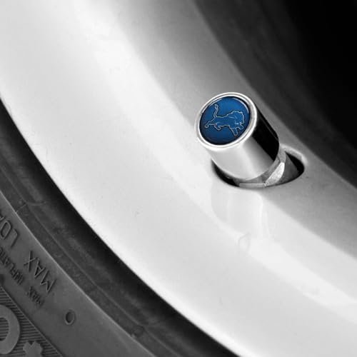 Stockdale Detroit Lions Valve Stem Covers