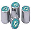 Stockdale Miami Dolphins Valve Stem Covers view 1