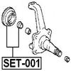 9038130003 - Oil Seal Kit For Front Axle Overhaul For Toyota view 2