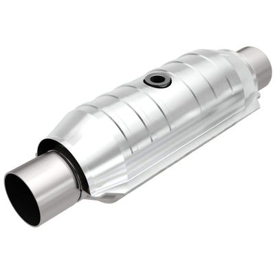 MagnaFlow Catalytic Converter 408054: 2"/2" Inlet/Outlet, California Grade, Universal Fit (CARB Compliant)