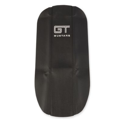 Drake Muscle Cars 5R3Z-6306024-GT Console Pad Cover with GT Logo Black