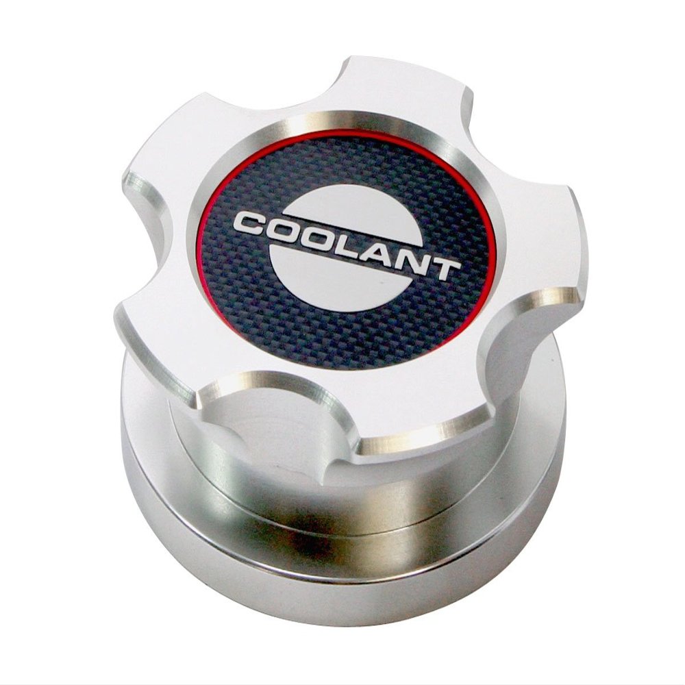 Drake Muscle Cars AR3Z-8100-BL Coolant Reservoir Cap Cover