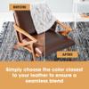 The Original Leather Recoloring Balm by Furniture Clinic - Black Leather Dye for Furniture, Couches & Car Seats - Restore Scratched, Faded, & Damaged Surfaces view 4