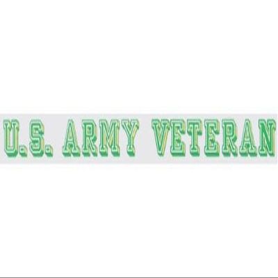 Mitchell Proffitt U.S. Army Veteran - Window Strip Decal