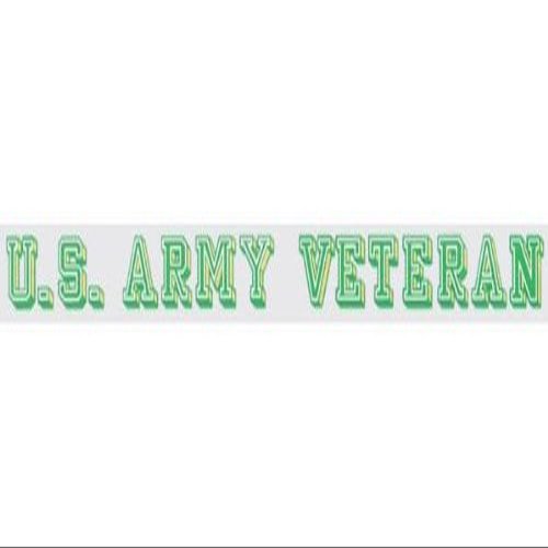 Mitchell Proffitt U.S. Army Veteran - Window Strip Decal