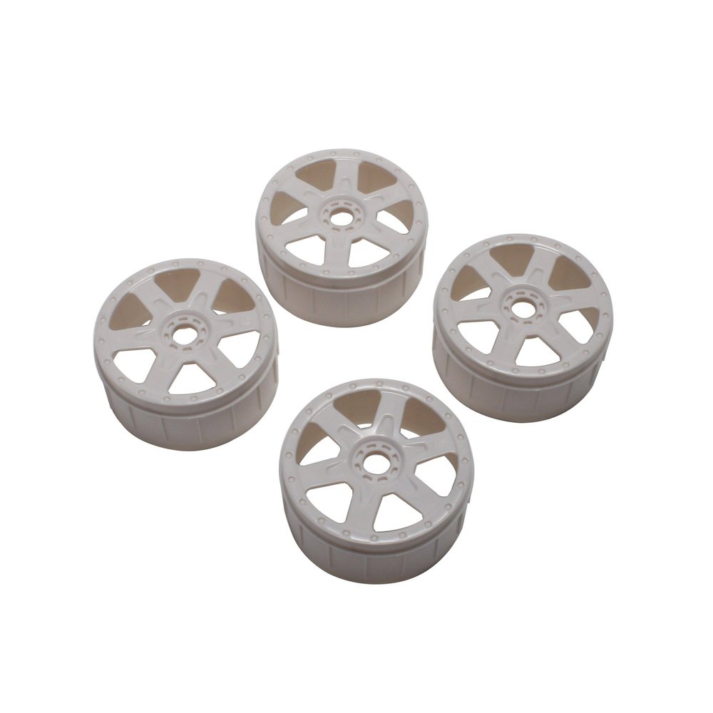 6 spoke wheel (white / 4 pieces) IFH005W by Kyosho