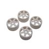 6 spoke wheel (white / 4 pieces) IFH005W by Kyosho view 1